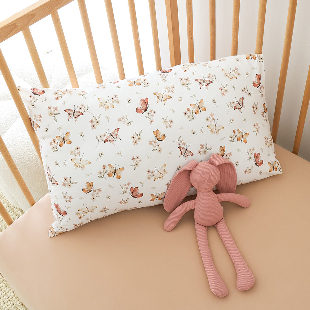 Butterfly Organic Cotton Toddler Pillowcase - View 3