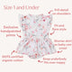 Camille Short Sleeve Organic Dress - Thumbnail 4