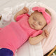 Candy Rib Short Sleeve Organic Bodysuit with Frill - Thumbnail 7