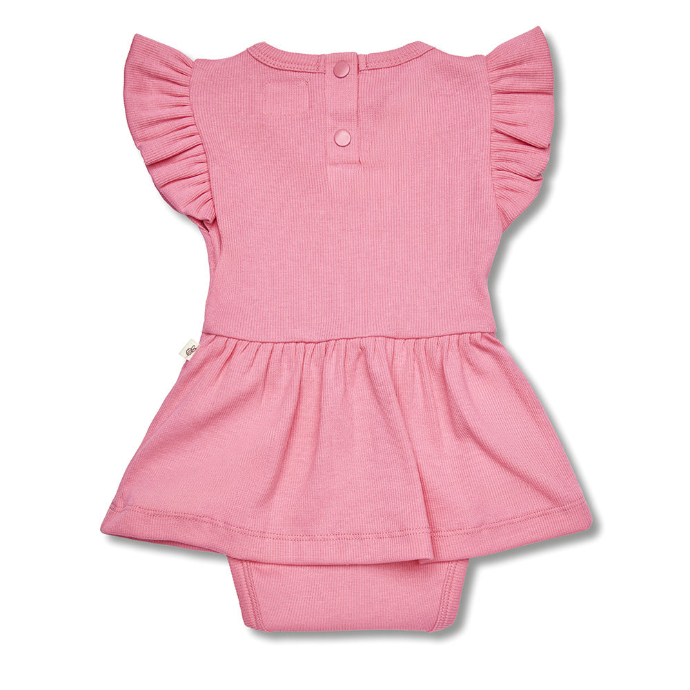 Candy Short Sleeve Organic Dress - View 9