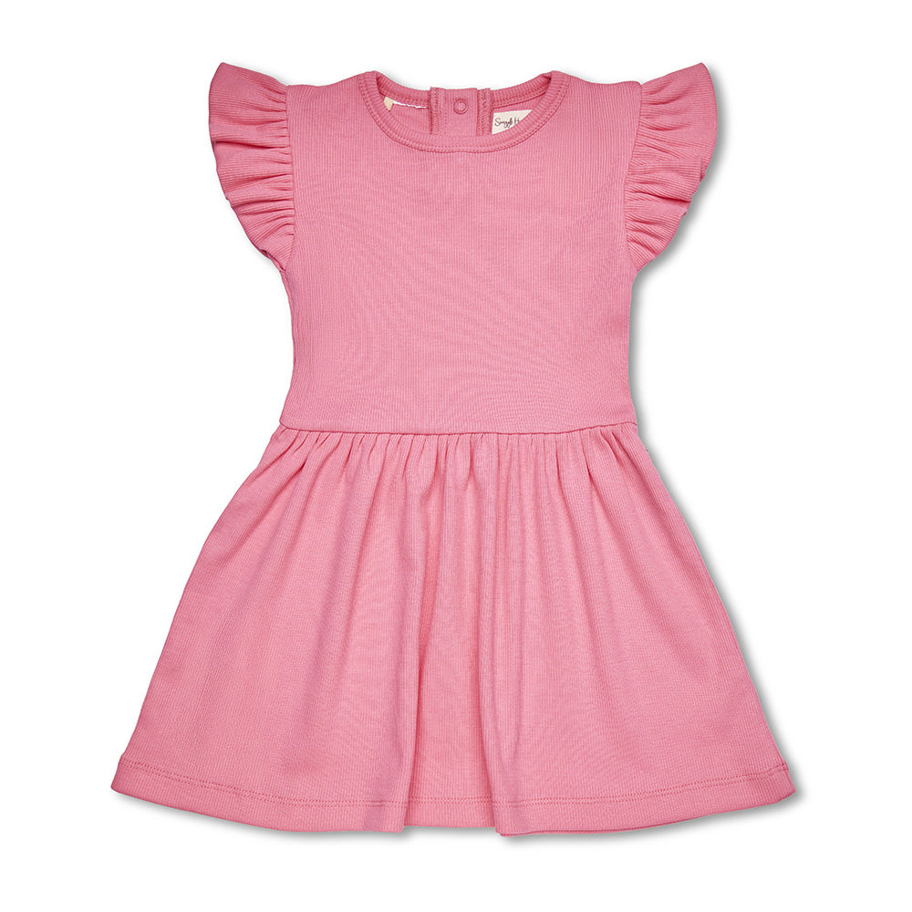 Candy Short Sleeve Organic Dress - View 10