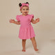Candy Short Sleeve Organic Dress - Thumbnail 1