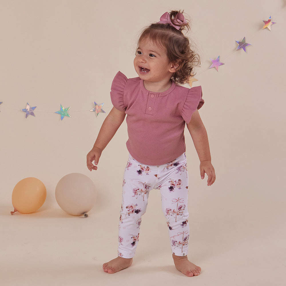 Carousel Organic Leggings - View 3