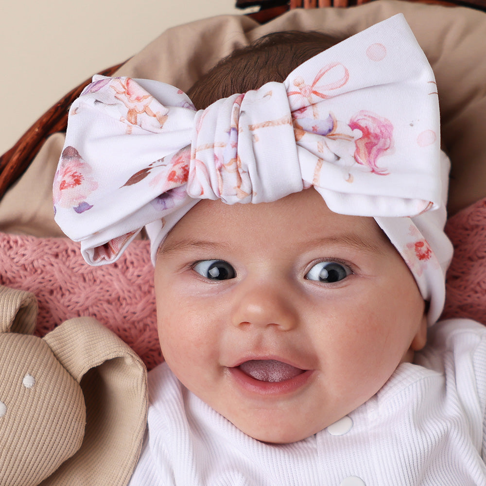 Carousel Organic Oversized Bow - View 3