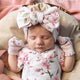 Cherry Blossom Organic Cotton Mittens - Thumbnail 2