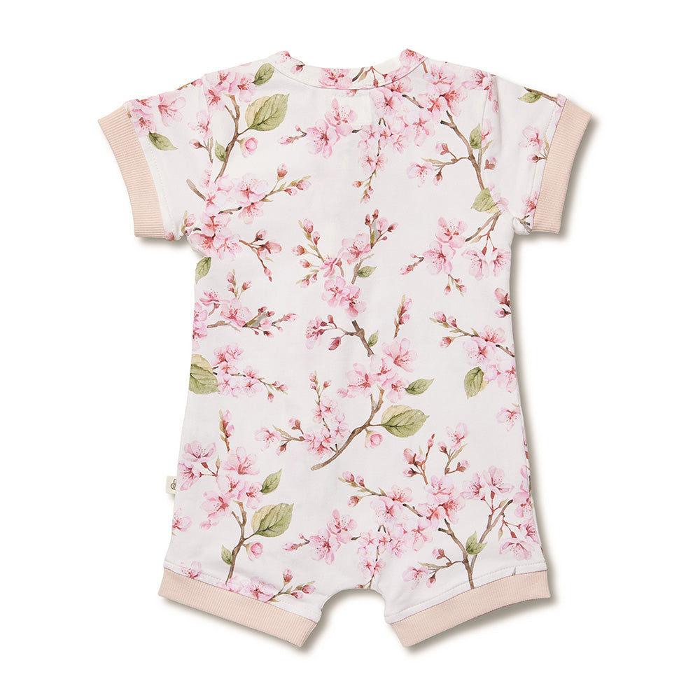 Cherry Blossom Organic Snuggle Shortie - View 7