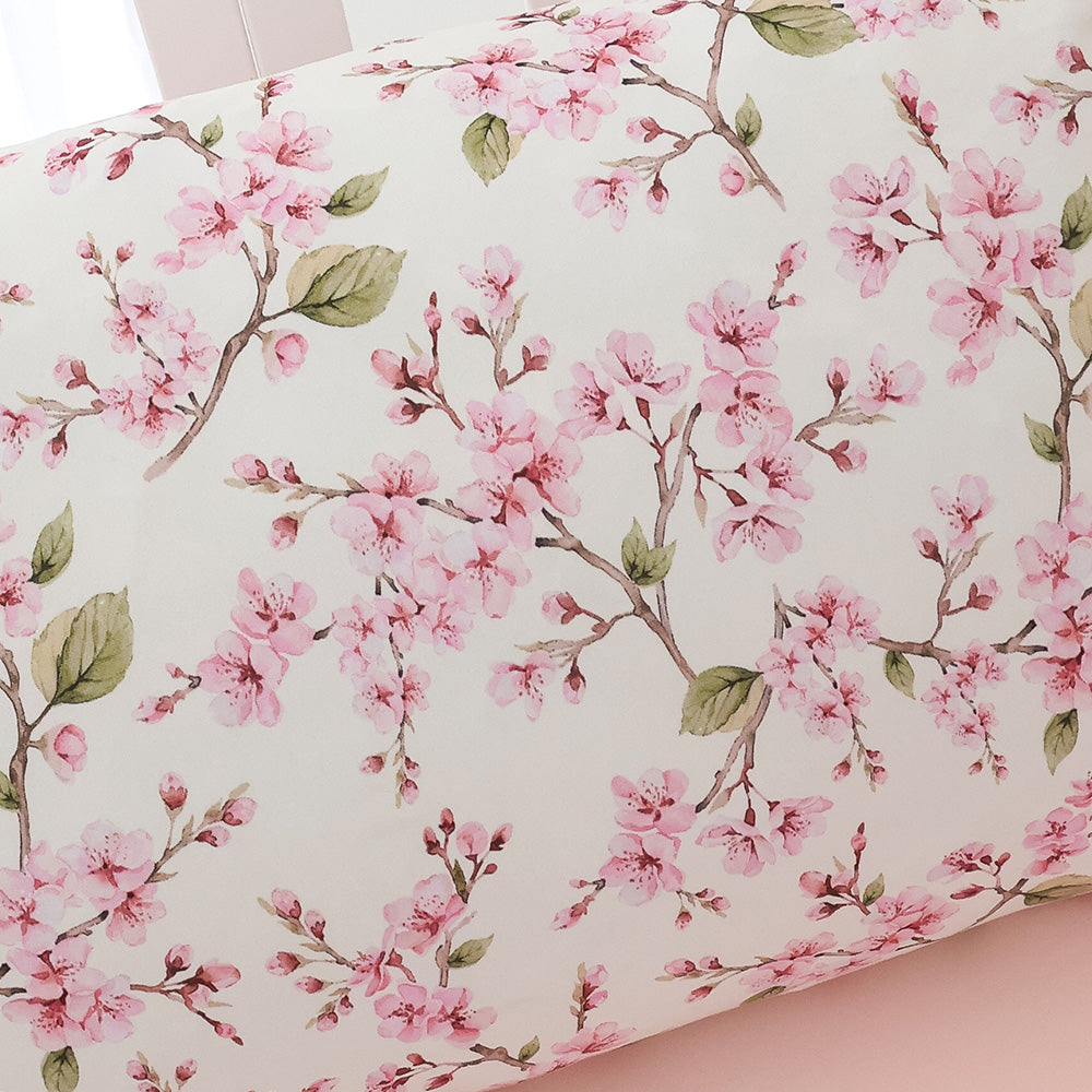 Cherry Blossom Organic Cotton Toddler Pillowcase - View 2