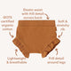 Chestnut Organic Bloomers - Thumbnail 6