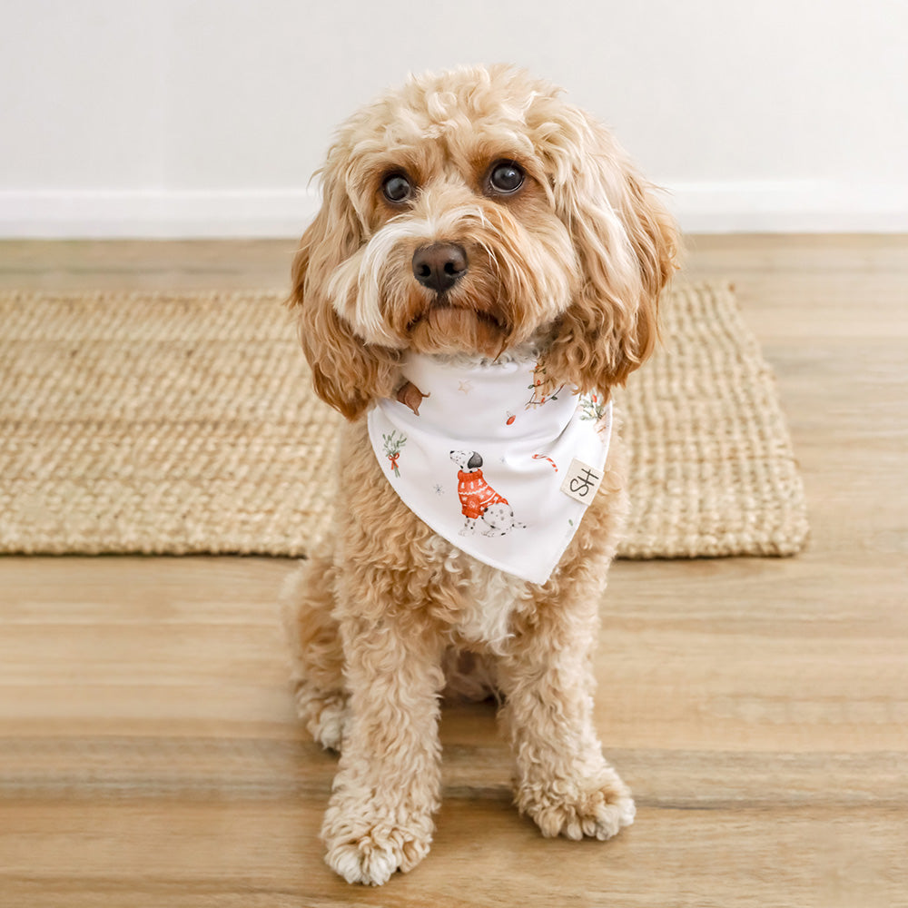 Christmas Pups Dog Bandana - View 11