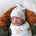 Christmas Pups Organic Knotted Beanie | Snuggle Hunny