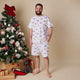 Christmas Pups Organic Mens PJ Set - Thumbnail 6