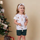 Christmas Pups Organic Short Sleeve Top - Thumbnail 5