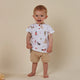 Christmas Pups Organic Short Sleeve Top - Thumbnail 4