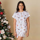 Christmas Pups Organic Womens PJ Set - Thumbnail 2