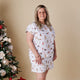 Christmas Pups Organic Womens PJ Set - Thumbnail 3