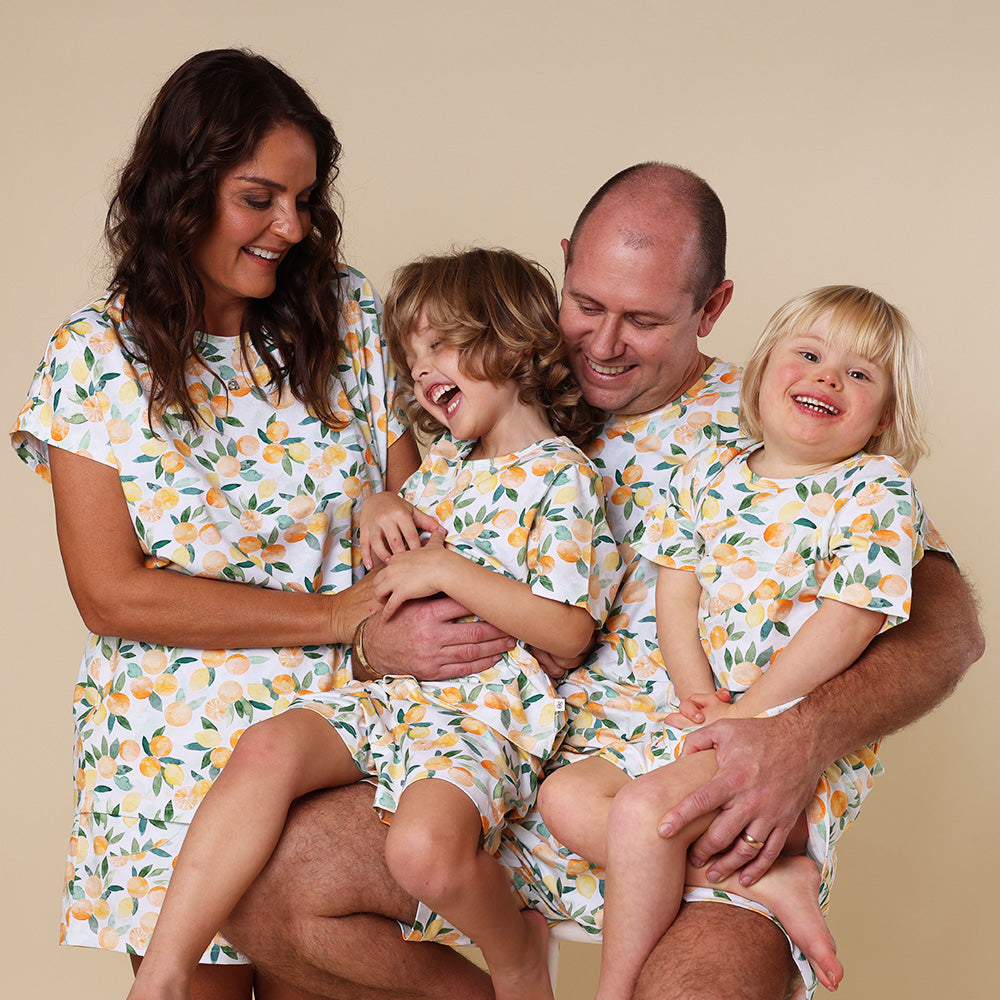 Citrus Squeeze Organic Womens PJ Set - View 12
