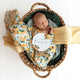Citrus Squeeze Organic Muslin Wrap - Thumbnail 6