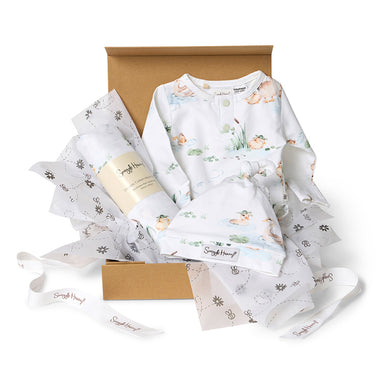 Classic Newborn Gift Hamper - Duck Pond | Snuggle Hunny