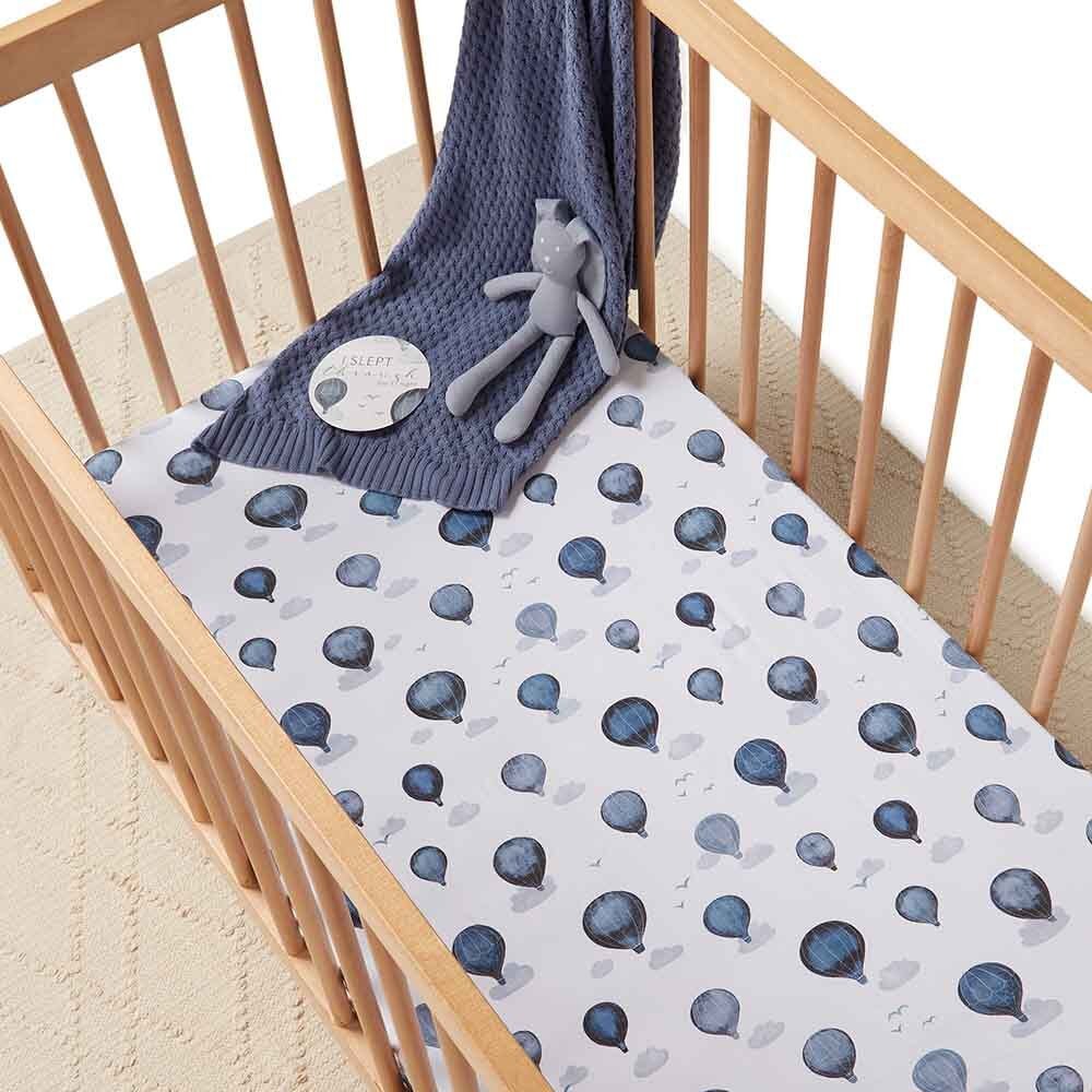 Cloud Chaser Organic Fitted Cot Sheet - View 3