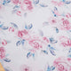 Lilac Skies Organic Fitted Cot Sheet - Thumbnail 2