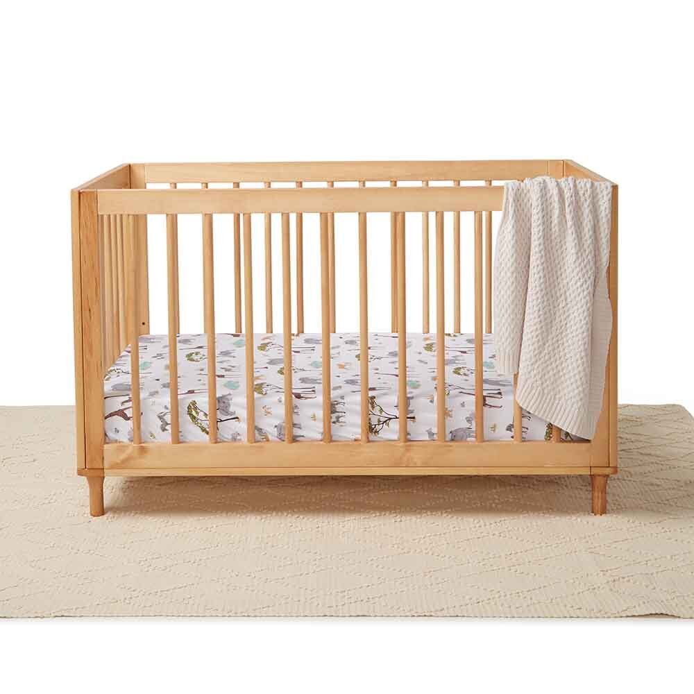 Safari Organic Fitted Cot Sheet - View 4