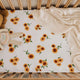 Sunflower Organic Fitted Cot Sheet - Thumbnail 7