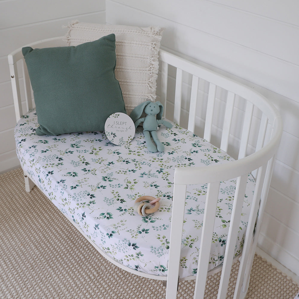 Eden Organic Fitted Cot Sheet - View 1