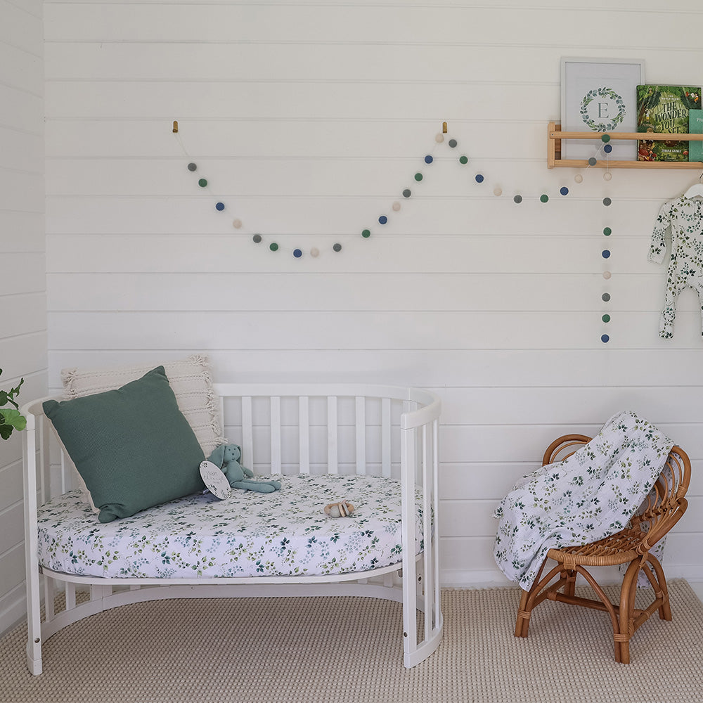 Eden Organic Fitted Cot Sheet - View 3