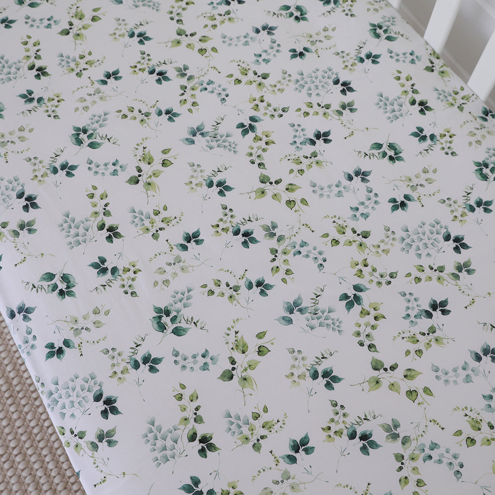 Eden Organic Fitted Cot Sheet - View 2