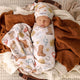 Cowboys Organic Jersey Wrap & Beanie Set - Thumbnail 1