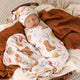 Cowboys Organic Jersey Wrap & Beanie Set - Thumbnail 3