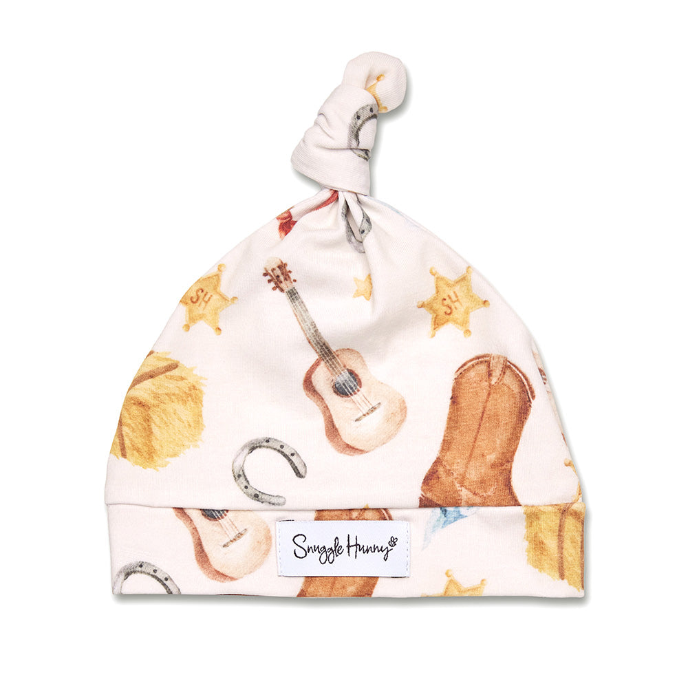 Cowboys Organic Knotted Beanie - View 2