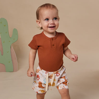 Cowboys Organic Shorts | Snuggle Hunny