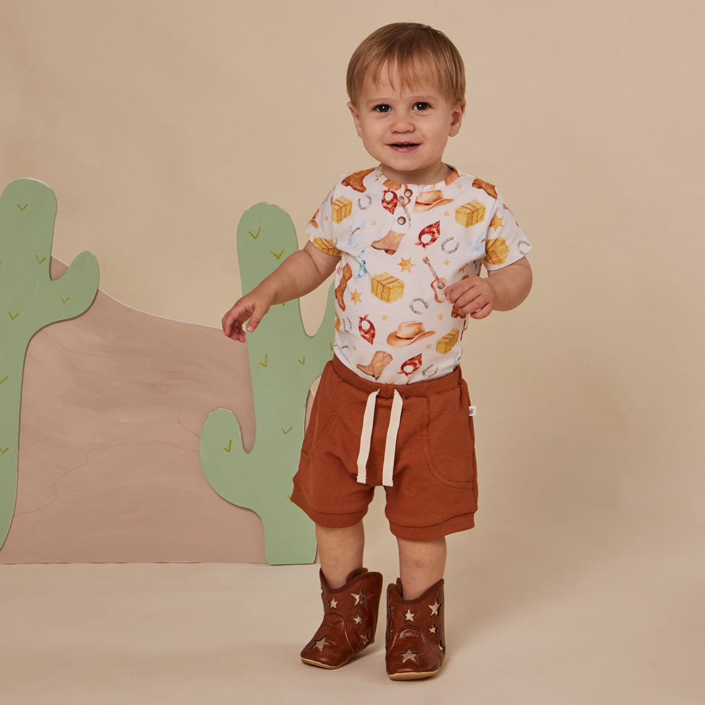 Cowboys Short Sleeve Organic Bodysuit - View 21
