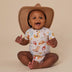 Cowboys Short Sleeve Organic Bodysuit | Snuggle Hunny