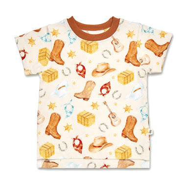 Cowboys Organic Short Sleeve T-Shirt | Snuggle Hunny