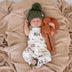 Diggers & Tractors Organic Snuggle Overalls | Snuggle Hunny