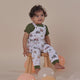 Diggers & Tractors Organic Snuggle Overalls - Thumbnail 4