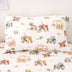 Diggers & Tractors Organic Cotton Single Pillowcase | Snuggle Hunny