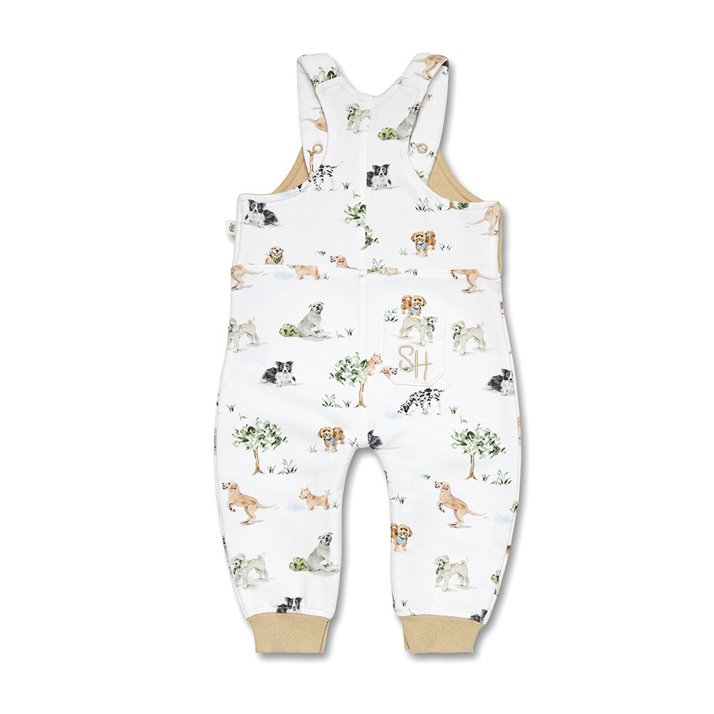 Dog Park Organic Snuggle Overalls - View 4