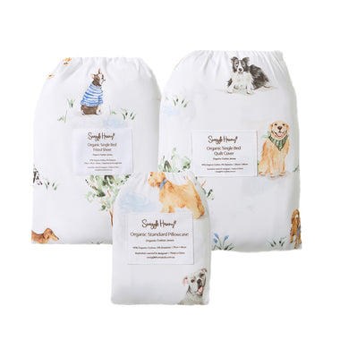 Bundle - Dog Park Single Bedding | Snuggle Hunny