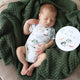 Dog Park Short Sleeve Organic Kimono Bodysuit - Thumbnail 10