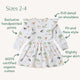 Dog Park Long Sleeve Organic Dress - Thumbnail 10