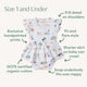 Dog Park Short Sleeve Organic Dress - Thumbnail 4