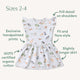 Dog Park Short Sleeve Organic Dress - Thumbnail 10