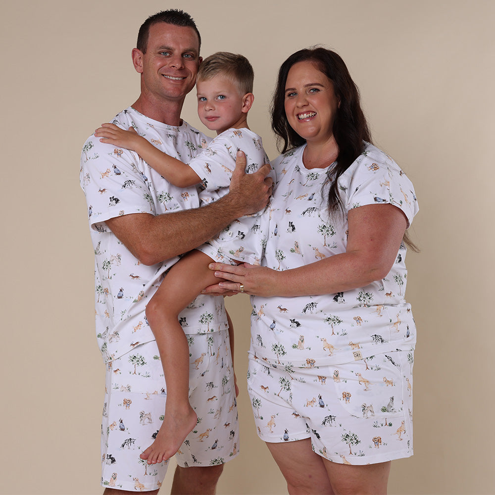 Dog Park Organic Mens PJ Set - View 3