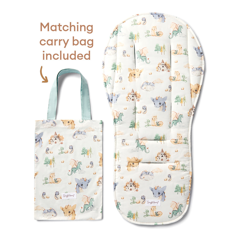Dragon Universal Organic Pram Liner - View 2