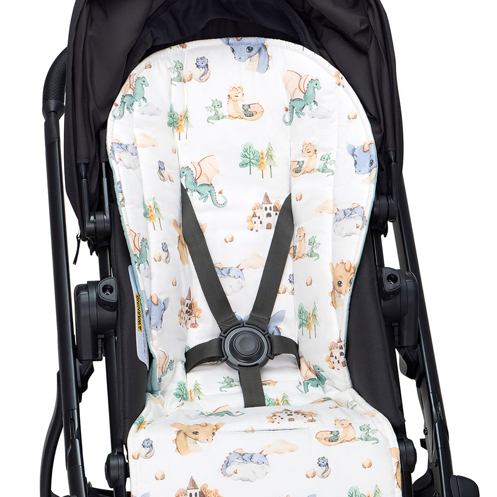 Dragon Universal Organic Pram Liner - View 4