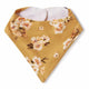 Golden Flower Organic Dribble Bib - Thumbnail 2