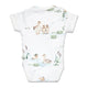 Duck Pond Short Sleeve Organic Kimono Bodysuit - Thumbnail 8